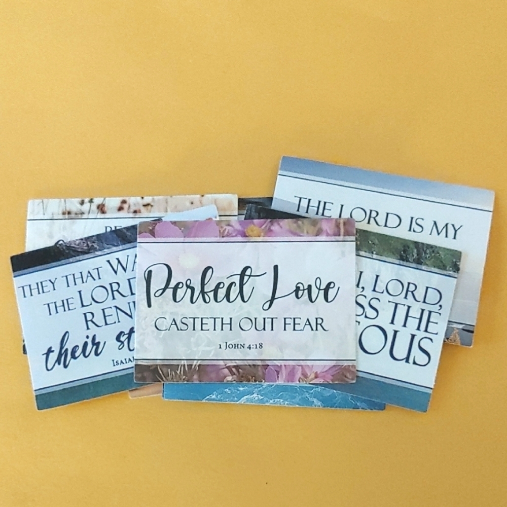 Inspirational Scripture Stickers Set of 12